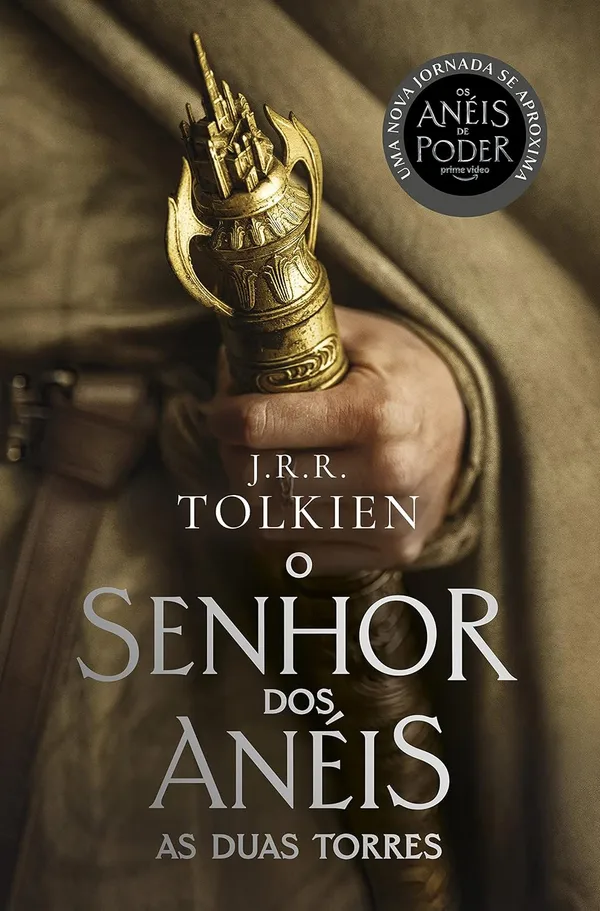 Capa do livro As Duas Torres, volume dois de O Senhor dos Anéis